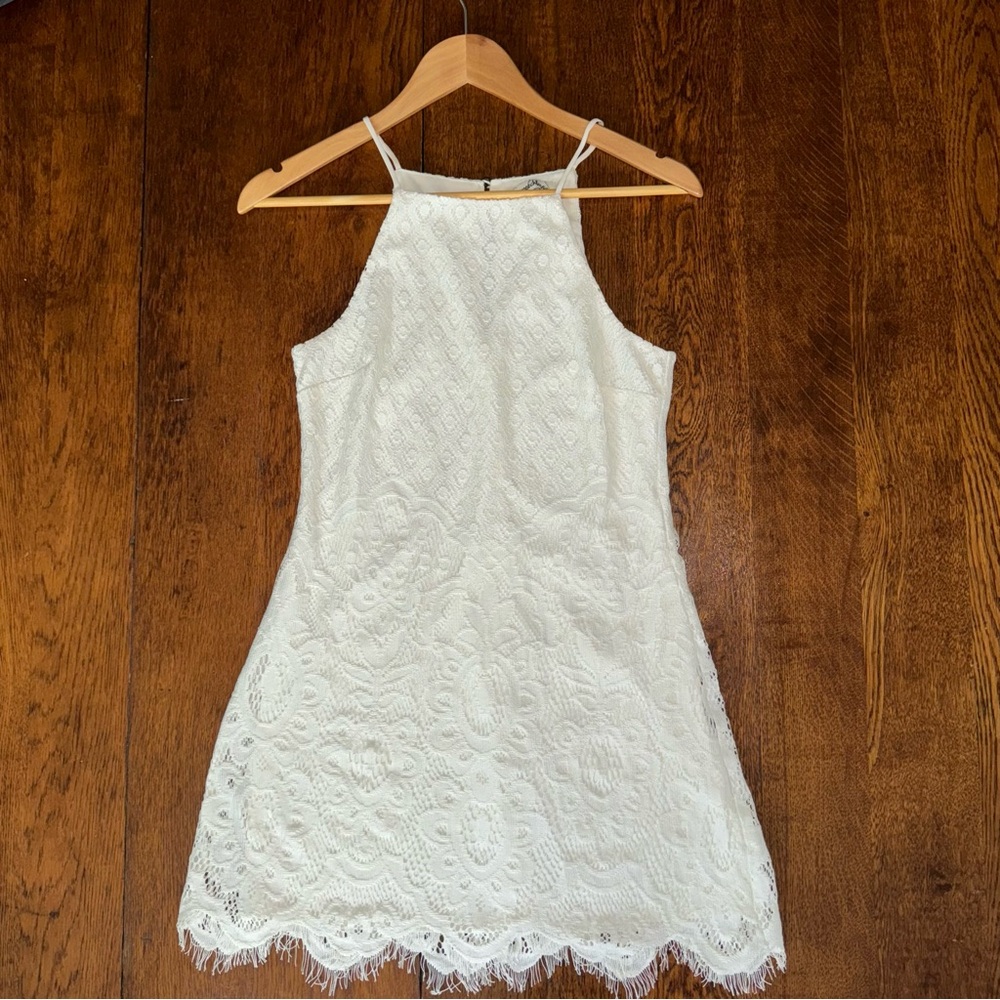 XS Speechless white lace dress